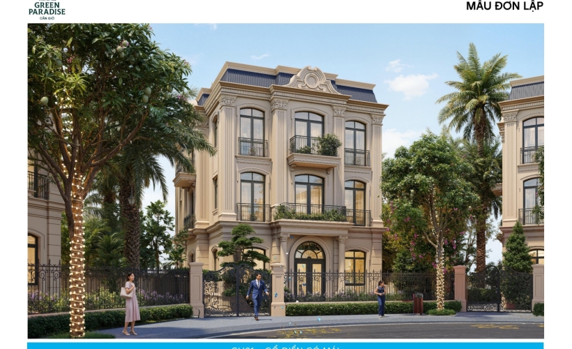 Mẫu nhà Vinhomes Green Paradise (Vịnh Tiên)