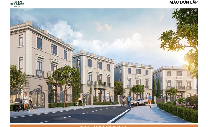 Mẫu nhà Vinhomes Green Paradise (Vịnh Tiên)