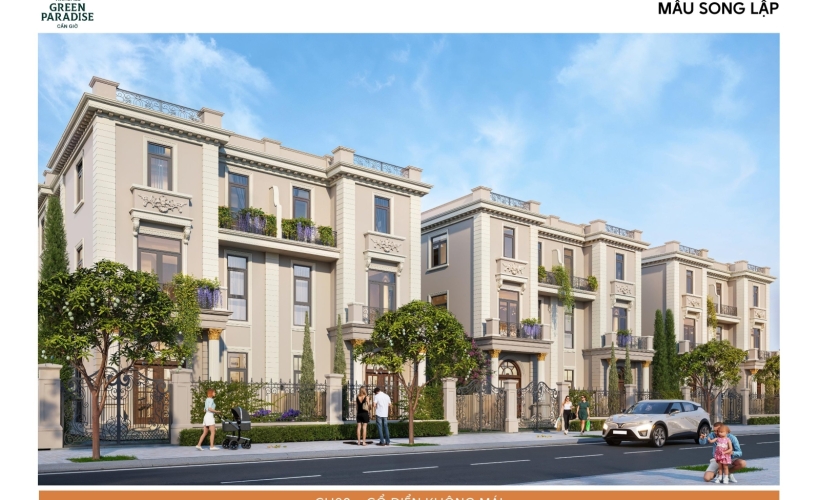 Mẫu nhà Vinhomes Green Paradise (Vịnh Tiên)