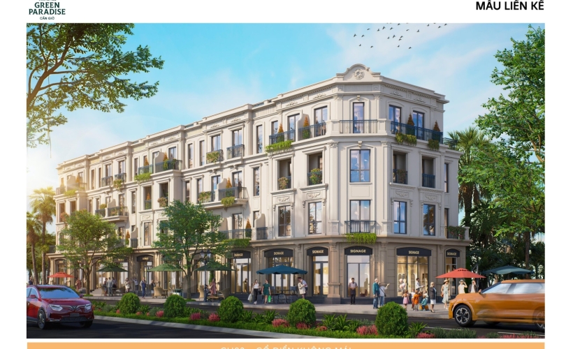 Mẫu nhà Vinhomes Green Paradise (Vịnh Tiên)