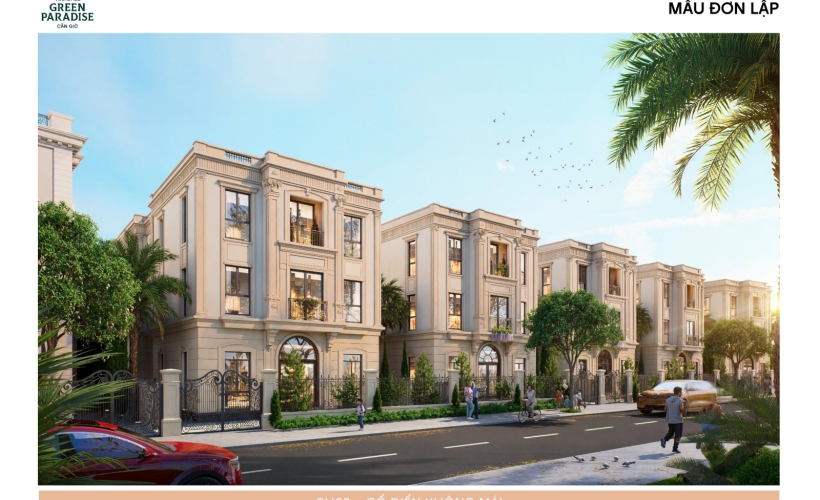 Mẫu nhà Vinhomes Green Paradise (Vịnh Tiên)