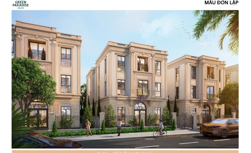 Mẫu nhà Vinhomes Green Paradise (Vịnh Tiên)