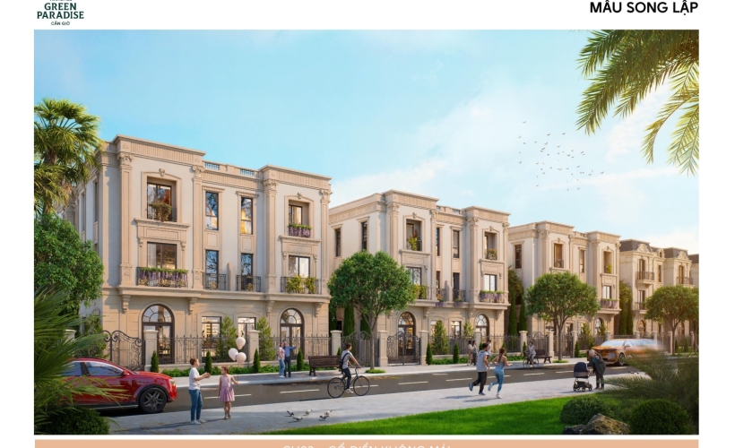 Mẫu nhà Vinhomes Green Paradise (Vịnh Tiên)