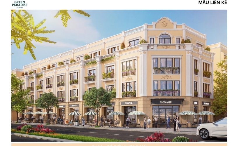 Mẫu nhà Vinhomes Green Paradise (Vịnh Tiên)