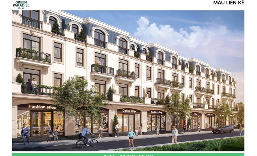 Mẫu nhà Vinhomes Green Paradise (Vịnh Tiên)