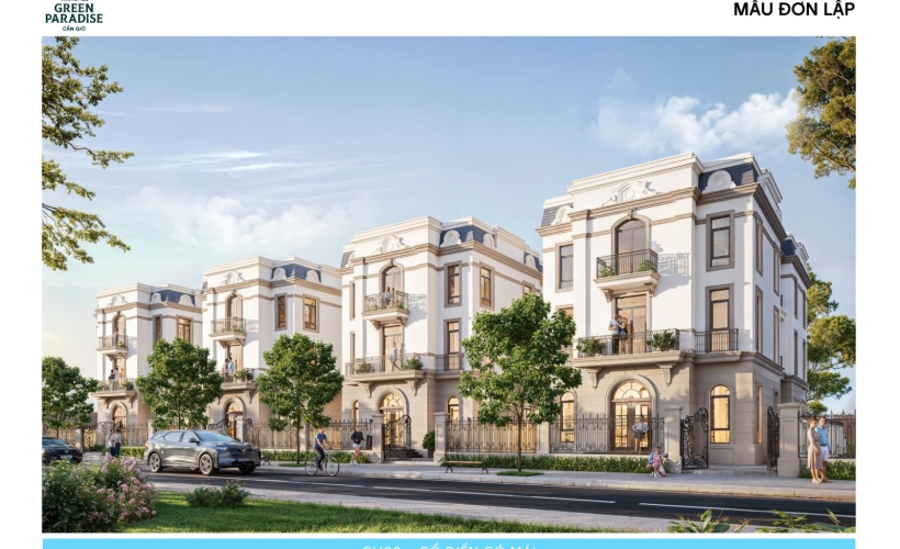 Mẫu nhà Vinhomes Green Paradise (Vịnh Tiên)