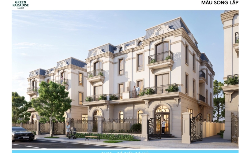Mẫu nhà Vinhomes Green Paradise (Vịnh Tiên)