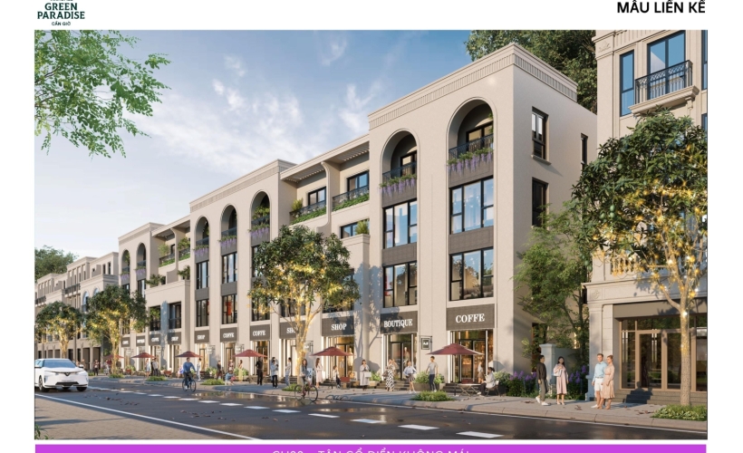 Mẫu nhà Vinhomes Green Paradise (Vịnh Tiên)