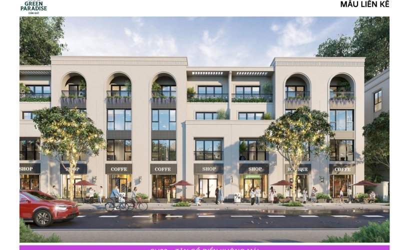 Mẫu nhà Vinhomes Green Paradise (Vịnh Tiên)