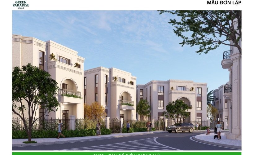 Mẫu nhà Vinhomes Green Paradise (Vịnh Tiên)