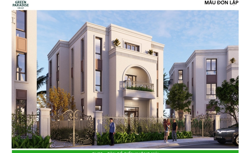 Mẫu nhà Vinhomes Green Paradise (Vịnh Tiên)