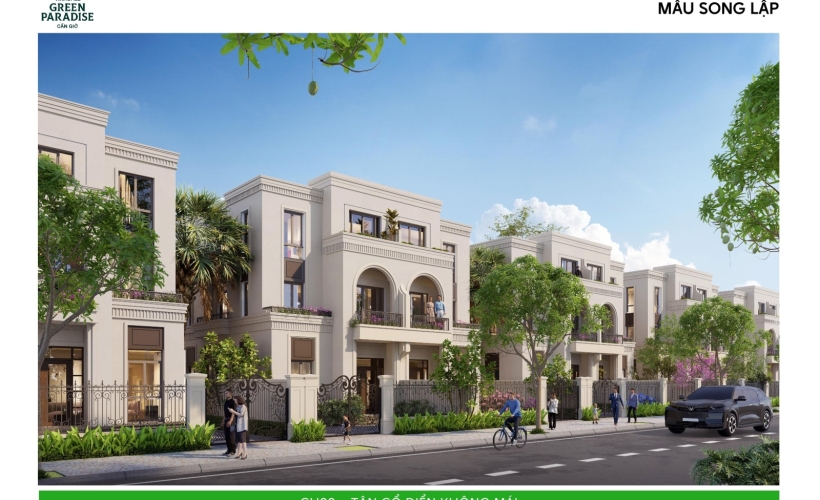 Mẫu nhà Vinhomes Green Paradise (Vịnh Tiên)