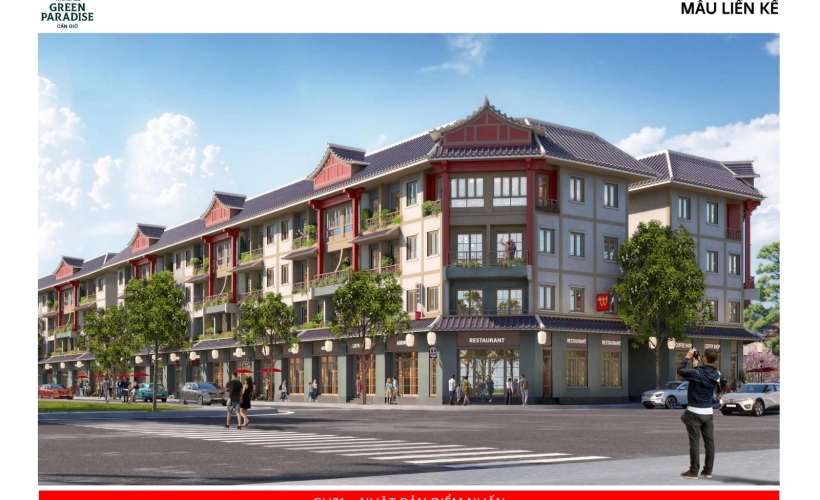 Mẫu nhà Vinhomes Green Paradise (Vịnh Tiên)