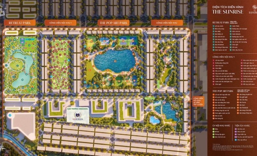 Mặt bằng Dự án Vinhomes  Green City