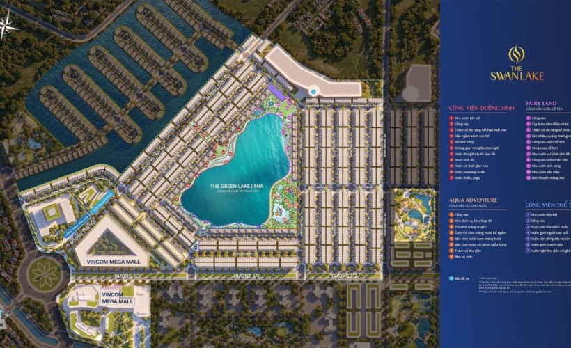 Mặt bằng Dự án Vinhomes  Green City