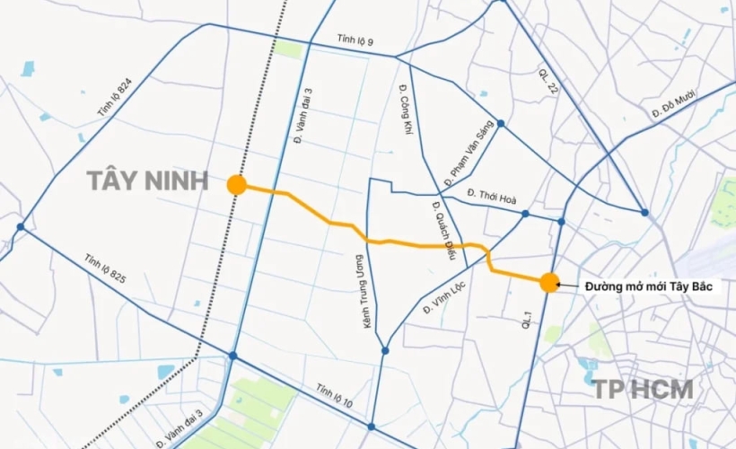 Vị trí Vinhomes Saigon Park (hay Vinhomes Hóc Môn)