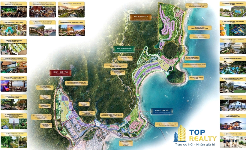 Tiện ích tại Vinhome Hải Vân Bay