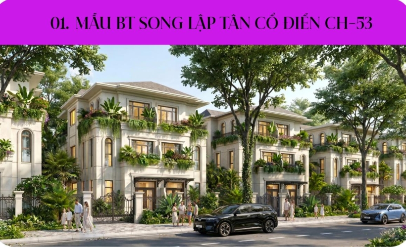 Mẫu nhà Vinhomes Sài Gòn Park