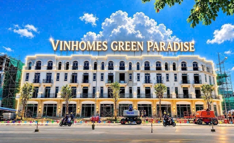 Tiến độ Vinhomes Green Paradise Cần Giờ